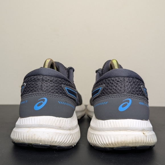 ASICS Women's Gel-Contend 7 Running Shoes Graphite Gray Digital Aqua Size 8.5 - Picture 5 of 9